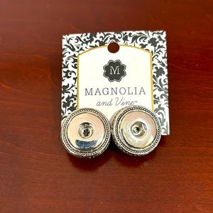 Magnolia and Vine earrings